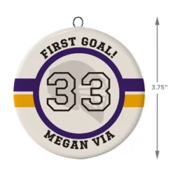 Lacrosse Ceramic Circle Personalized Ornament -Outlet Gift Echoes Store Lacrosse Ceramic Circle Personalized Ornament 1999QHE1711B107 03