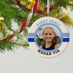 Lacrosse Ceramic Circle Personalized Photo Ornament -Outlet Gift Echoes Store Lacrosse Ceramic Circle Personalized Photo Ornament 1999QHE1711B100 02