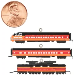 Hallmark Mini Lionel® Milwaukee Road EP-2 Passenger Ornaments, Set Of 3 -Outlet Gift Echoes Store Lionel Trains Milwaukee Road Cars Keepsake Ornaments 2299QXM9287 07