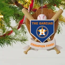 MLB Baseball Personalized Ornament, Astros™ -Outlet Gift Echoes Store MLB Baseball Personalized Ornament Astros 2499QHE1913B109 02