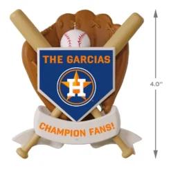 MLB Baseball Personalized Ornament, Astros™ -Outlet Gift Echoes Store MLB Baseball Personalized Ornament Astros 2499QHE1913B109 04