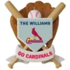 MLB Baseball Personalized Ornament, Cardinals™ -Outlet Gift Echoes Store MLB Baseball Personalized Ornament Cardinals 2499QHE1913B107 01