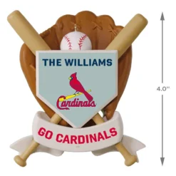 MLB Baseball Personalized Ornament, Cardinals™ -Outlet Gift Echoes Store MLB Baseball Personalized Ornament Cardinals 2499QHE1913B107 04