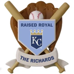 MLB Baseball Personalized Ornament, Royals™ -Outlet Gift Echoes Store MLB Baseball Personalized Ornament Royals 2499QHE1913B104 03