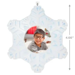 Hallmark Magic Sparkling Snowflake Photo Personalized Ornament With Light -Outlet Gift Echoes Store Magic Sparkling Snowflake Photo Keepsake Personalized Ornament With Light 2999QHE2010B3 03
