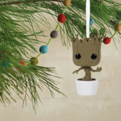 Marvel Guardians Of The Galaxy Groot Funko POP!® Hallmark Ornament -Outlet Gift Echoes Store Marvel Guardians of the Galaxy Groot Funko POP Christmas Ornament 3HCM1099 02