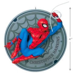 Hallmark Marvel The Amazing Spider-Man Personalized Ornament -Outlet Gift Echoes Store Marvel The Amazing SpiderMan Personalized Keepsake Ornament 2499QHE2115B1 03