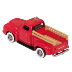 Hallmark Mini Lil' American Trucks 1954 Mercury M-100 2023 Metal Ornament, 0.75" -Outlet Gift Echoes Store Mercury M100 Truck Keepsake Ornament 1299QXM9159 06