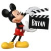 Hallmark Disney Mickey Mouse With Clapperboard Personalized Ornament -Outlet Gift Echoes Store Mickey Mouse Clapperboard Personalized Ornament 2499QHE1960B1 01