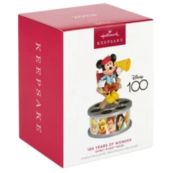 Hallmark Disney 100 Years Of Wonder Director Mickey Mouse Ornament With Light And Sound -Outlet Gift Echoes Store Mickey in Director Chair Keepsake Ornament 2999QXD6727 04