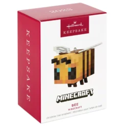 Hallmark Minecraft Bee Ornament -Outlet Gift Echoes Store Minecraft Bee Keepsake Ornament 1399QXI7189 04