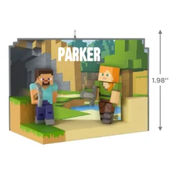 Hallmark Minecraft My World Personalized Ornament -Outlet Gift Echoes Store Minecraft My World Personalized Christmas Ornament 2499QHE2202B1 03