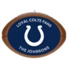 Hallmark NFL Football Indianapolis Colts Text Personalized Ornament