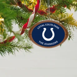 Hallmark NFL Football Indianapolis Colts Text Personalized Ornament -Outlet Gift Echoes Store NFL Football Indianapolis Colts Text Personalized Ornament 2499QHE1985B9 02