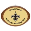 Hallmark NFL Football New Orleans Saints Text Personalized Ornament -Outlet Gift Echoes Store NFL Football New Orleans Saints Text Personalized Ornament 2499QHE1985B7 01