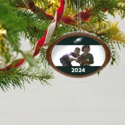 Hallmark NFL Football Philadelphia Eagles Text And Photo Personalized Ornament -Outlet Gift Echoes Store NFL Football Philadelphia Eagles Text and Photo Personalized Ornament 2499QHE1985B16 02