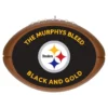 Hallmark NFL Football Pittsburgh Steelers Text Personalized Ornament -Outlet Gift Echoes Store NFL Football Pittsburgh Steelers Text Personalized Ornament 2499QHE1985B2 01