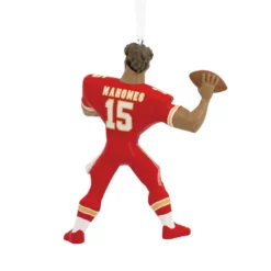 NFL Kansas City Chiefs Patrick Mahomes II Hallmark Ornament -Outlet Gift Echoes Store NFL Kansas City Chiefs Patrick Mahomes II Christmas Ornament 1OSL1547 05