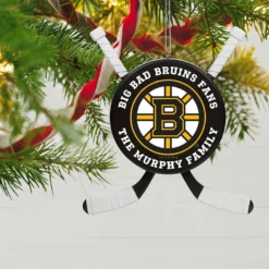 NHL Hockey Personalized Ornament, Boston Bruins® -Outlet Gift Echoes Store NHLHockey Personalized Ornament Boston Bruins 2499QHE1925B13 02