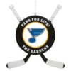 NHL Hockey Personalized Ornament, St. Louis Blues® -Outlet Gift Echoes Store NHLSt. Louis Blues Hockey Personalized Ornament 2499QHE1925B16 01