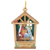 Hallmark A Child Is Born Nativity Papercraft Ornament -Outlet Gift Echoes Store Nativity Scene Wood and Paper Keepsake Ornament 1999QGO2759 01