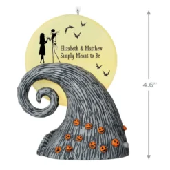 Hallmark Disney Tim Burton’s The Nightmare Before Christmas Jack And Sally Personalized Ornament With Light -Outlet Gift Echoes Store Nightmare Before Christmas Christmas Jack and Sally Personalized Keepsake Ornament With Light 2999QHE2113B1 03