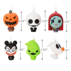Mini Disney Tim Burton's The Nightmare Before Christmas Shatterproof Hallmark Ornaments, Set Of 6 -Outlet Gift Echoes Store Nightmare Before Christmas Christmas Ornaments 3HCM2372 03