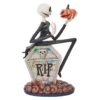 Enesco Jim Shore Disney The Nightmare Before Christmas Jack On Gravestone Figurine, 8.75" 1 Enesco Jim Shore Disney The Nightmare Before Christmas Jack On Gravestone Figurine, 8.75" -Outlet Gift Echoes Store Nightmare Before Christmas Jack With Pumpkin Figurine 6010866 01
