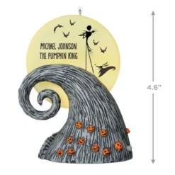 Hallmark Disney Tim Burton’s The Nightmare Before Christmas Jack And Zero Personalized Ornament With Light -Outlet Gift Echoes Store Nightmare Before Christmas Jack and Zero Personalized Keepsake Ornament With Light 2999QHE2113B2 03