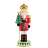 Hallmark Noble Nutcrackers Special Edition Porcelain Ornament -Outlet Gift Echoes Store Nutcracker With Tree Keepsake Ornament 3499QGO2979 01