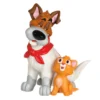 Hallmark Disney Oliver And Company 35th Anniversary Oliver And Dodger Ornament -Outlet Gift Echoes Store Oliver and Company Dog and Cat Keepsake Ornament 1899QXD6559 01