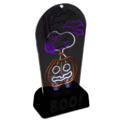 Hallmark Peanuts® Snoopy Boo! Light-Up Sign -Outlet Gift Echoes Store Peanuts Snoopy Boo LightUp Sign 1HGN1517 03