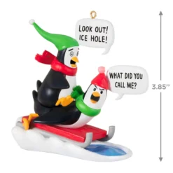 Hallmark What Did You Call Me? Ornament -Outlet Gift Echoes Store Penguins Sledding Keepsake Ornament 2099QGO2867 03