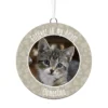 Hallmark Pet Memorial Personalized Text And Photo Ceramic Ornament -Outlet Gift Echoes Store Pet Memorial Personalized Round Ceramic Ornament 1999QHE1711B32 01