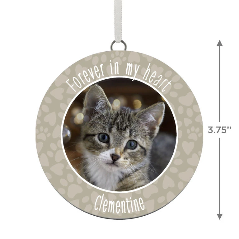 Hallmark Pet Memorial Personalized Text And Photo Ceramic Ornament 5 Hallmark Pet Memorial Personalized Text And Photo Ceramic Ornament - Image 3