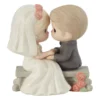 Precious Moments You're My Always Bride And Groom Figurine, 4.37" -Outlet Gift Echoes Store Precious Moments Bride and Groom on Bench Figurine 212005 01