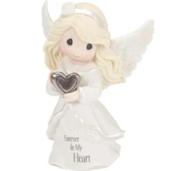 Precious Moments Forever In My Heart Angel Memorial Figurine, 4.75" H