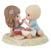 Precious Moments Every Day With You Is A Picnic Couple Figurine, 4.02" -Outlet Gift Echoes Store Precious Moments Picnic Couple Figurine 212004 01