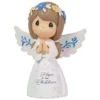 Precious Moments Love Ukraine Mini Angel Figurine, 2.93" -Outlet Gift Echoes Store Precious Moments Ukraine Mini Angel Figurine 229401 01