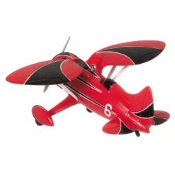Hallmark Sky's The Limit Bulldog Racer Ornament 13 Hallmark Sky's The Limit Bulldog Racer Ornament -Outlet Gift Echoes Store Red Black White Airplane Keepsake Ornament 1999QXR8169 06