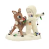 Enesco Snowbabies Light It Up Rudolph Figurine, 4.41" -Outlet Gift Echoes Store Rudolph Christmas Lights Snowbaby 6012007 01