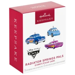 Hallmark Mini Disney/Pixar Cars Radiator Springs Pals Ornaments, Set Of 3 -Outlet Gift Echoes Store Sally Doc Hudson Ramone Cars Keepsake Ornaments 2999QXM9297 06