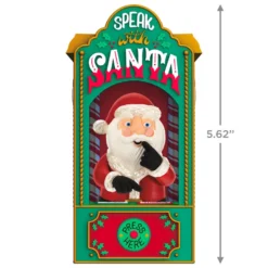 Hallmark Naughty & Nice Arcade Ornament With Light And Sound 10 Hallmark Naughty & Nice Arcade Ornament With Light And Sound -Outlet Gift Echoes Store Santa Arcade Carnival Game Keepsake Ornament 3499QGO2667 03