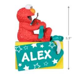 Hallmark Sesame Street® A Gift From Elmo Personalized Ornament -Outlet Gift Echoes Store Sesame Street A Gift From Elmo Personalized Keepsake Ornament 2499QHE2111B1 03