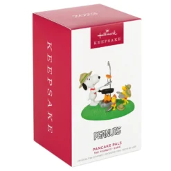 Hallmark The Peanuts® Gang Pancake Pals Ornament -Outlet Gift Echoes Store Snoopy Beagle Scouts Pancake Breakfast Keepsake Ornament 1899QXI7049 04