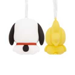 Better Together Snoopy And Woodstock Magnetic Hallmark Ornaments, Set Of 2 -Outlet Gift Echoes Store Snoopy and Woodstock Christmas Ornaments 3HCM2133 06