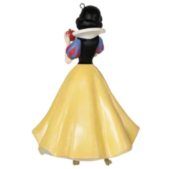 Hallmark Disney Princess Celebration Snow White Porcelain Ornament -Outlet Gift Echoes Store Snow White With Castle Dress Keepsake Ornament 2999QXR8189 06