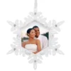 Hallmark Sparkling Snowflake Photo Personalized Metal Ornament -Outlet Gift Echoes Store Snowflake Photo Personalized Keepsake Ornament 2499QHE2012B2 01