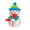 Hallmark Pull My Finger Snowman Ornament With Sound -Outlet Gift Echoes Store Snowman With BlueGreen HatScarf Keepsake Ornament 2199QGO2829 01