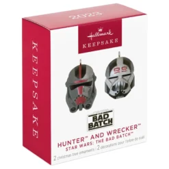 Hallmark Mini Star Wars: The Bad Batch™ Hunter™ And Wrecker™ Ornaments, Set Of 2 -Outlet Gift Echoes Store Star Wars Bad Batch Hunter Wrecker Keepsake Ornaments 1999QXM9309 04